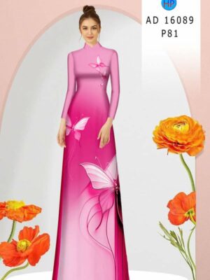 1758248684 198 Vai Ao Dai Hoa In 3D Doc Dao AD 16089