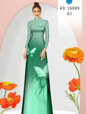 1758248684 399 Vai Ao Dai Hoa In 3D Doc Dao AD 16089