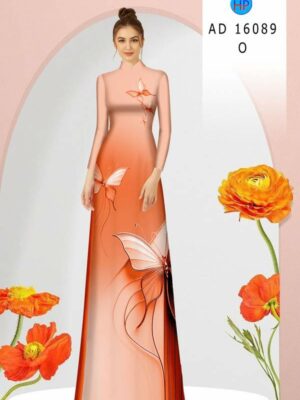 1758248684 438 Vai Ao Dai Hoa In 3D Doc Dao AD 16089