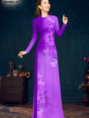 Vải Áo Dài Hoa Hồng Kiểu Mới AD MV6902 39 1758333333 921 Vai Ao Dai Hoa Hong Kieu Moi AD MV6902