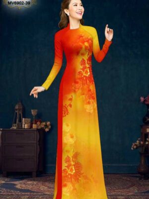 Vải Áo Dài Hoa Hồng Kiểu Mới AD MV6902 48 1758333334 171 Vai Ao Dai Hoa Hong Kieu Moi AD MV6902