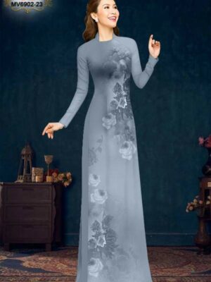 Vải Áo Dài Hoa Hồng Kiểu Mới AD MV6902 44 1758333334 512 Vai Ao Dai Hoa Hong Kieu Moi AD MV6902