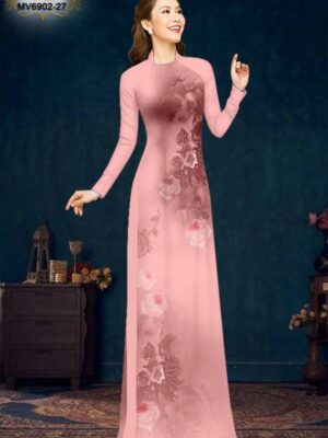 Vải Áo Dài Hoa Hồng Kiểu Mới AD MV6902 45 1758333334 971 Vai Ao Dai Hoa Hong Kieu Moi AD MV6902