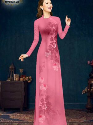 Vải Áo Dài Hoa Hồng Kiểu Mới AD MV6902 55 1758333335 153 Vai Ao Dai Hoa Hong Kieu Moi AD MV6902