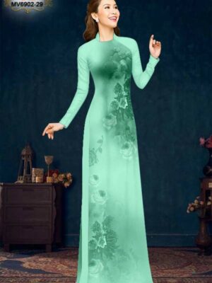 Vải Áo Dài Hoa Hồng Kiểu Mới AD MV6902 59 1758333336 255 Vai Ao Dai Hoa Hong Kieu Moi AD MV6902