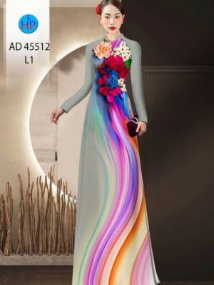 Vải Áo Dài Hoa In 3D Mới Ra AD 45512 23 1758512739 159 Vai Ao Dai Hoa In 3D Moi Ra AD 45512