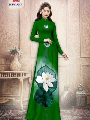 Vải Áo Dài Hoa Sen Kiểu Mới AD MV6752 25 1758676510 143 Vai Ao Dai Hoa Sen Kieu Moi AD MV6752