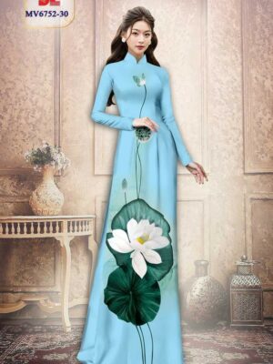 Vải Áo Dài Hoa Sen Kiểu Mới AD MV6752 32 1758676510 397 Vai Ao Dai Hoa Sen Kieu Moi AD MV6752