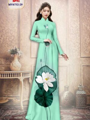Vải Áo Dài Hoa Sen Kiểu Mới AD MV6752 29 1758676510 754 Vai Ao Dai Hoa Sen Kieu Moi AD MV6752