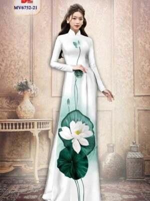 Vải Áo Dài Hoa Sen Kiểu Mới AD MV6752 27 1758676510 991 Vai Ao Dai Hoa Sen Kieu Moi AD MV6752