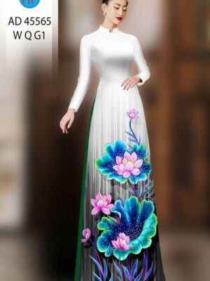 1759281397 48 Vai Ao Dai Hoa Sen Sang Trong AD 45565