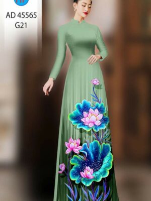 1759281397 714 Vai Ao Dai Hoa Sen Sang Trong AD 45565