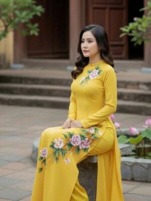 Vải Áo Dài Vẽ Tay Hoa Sang Trọng Sang Trọng AD V50972 9 1760147419 629 Vai Ao Dai Ve Tay Hoa Sang Trong Sang Trong