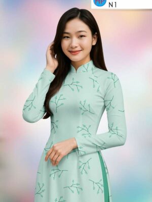 1760493177 152 Vai Ao Dai Hoa In 3D Moi Ra AD 36249