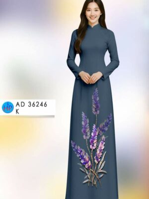 1760584165 53 Vai Ao Dai Hoa Lavender Sang Trong AD 36246