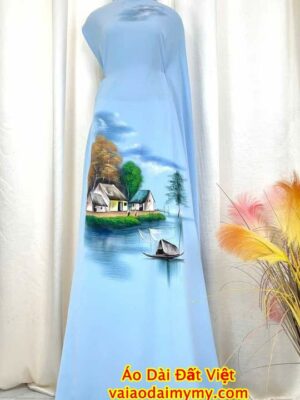 1760752365 738 Vai Ao Dai Ve Phong Canh Vua Ra AD V51607