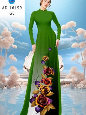 Vải Áo Dài Hoa Hồng Độc Đáo AD 16199 22 1761097690 517 Vai Ao Dai Hoa Hong Doc Dao AD 16199