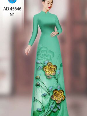 1761702304 469 Vai Ao Dai Hoa In 3D Vua Ra AD 45646