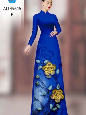 1761702304 538 Vai Ao Dai Hoa In 3D Vua Ra AD 45646