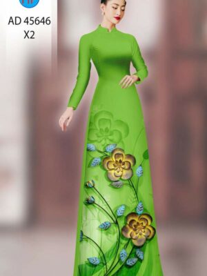 1761702304 605 Vai Ao Dai Hoa In 3D Vua Ra AD 45646