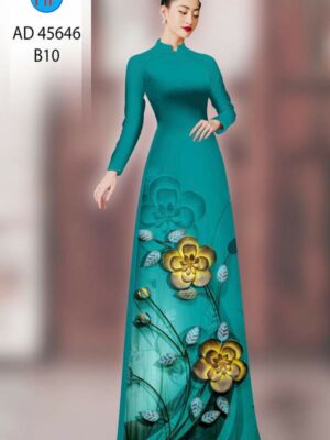 1761702304 720 Vai Ao Dai Hoa In 3D Vua Ra AD 45646