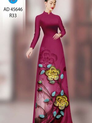 1761702305 544 Vai Ao Dai Hoa In 3D Vua Ra AD 45646