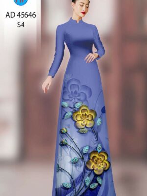 1761702305 73 Vai Ao Dai Hoa In 3D Vua Ra AD 45646