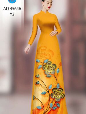 1761702305 772 Vai Ao Dai Hoa In 3D Vua Ra AD 45646
