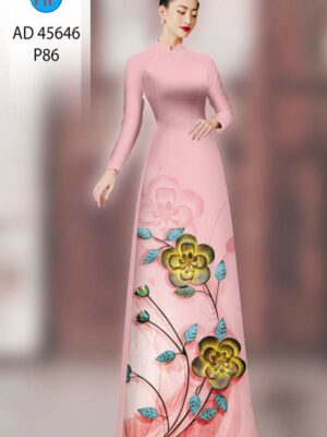 1761702306 299 Vai Ao Dai Hoa In 3D Vua Ra AD 45646