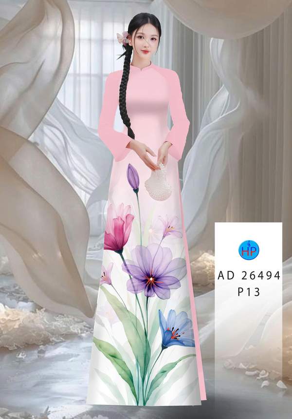 Vải Áo Dài Hoa In 3D Sang Trọng AD 26494 11 1761876493 450 Vai Ao Dai Hoa In 3D Sang Trong AD 26494