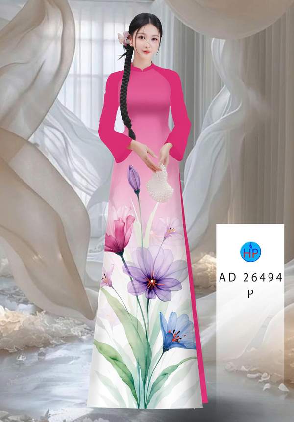 Vải Áo Dài Hoa In 3D Sang Trọng AD 26494 6 1761876493 911 Vai Ao Dai Hoa In 3D Sang Trong AD 26494