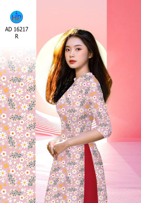 Vải Áo Dài Hoa Đều Vừa Ra AD 16217 1 Vai Ao Dai Hoa Deu Vua Ra AD 16217