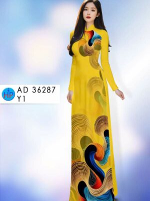 Home 87 Vai Ao Dai Hoa Van Doc Dao AD 36287