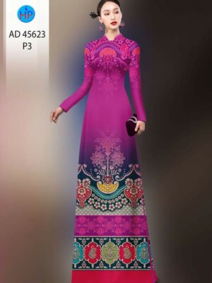 Home 90 Vai Ao Dai Hoa Van Vua Ra AD 45623