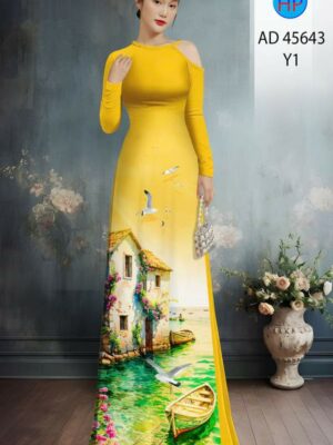 Home 91 Vai Ao Dai Phong Canh Moi Ra AD 45643