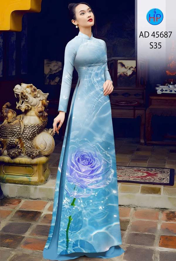 Vải Áo Dài Hoa Hồng Mới Ra AD 45687 5 1762564449 182 Vai Ao Dai Hoa Hong Moi Ra AD 45687