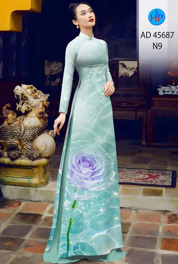 Vải Áo Dài Hoa Hồng Mới Ra AD 45687 4 1762564449 316 Vai Ao Dai Hoa Hong Moi Ra AD 45687