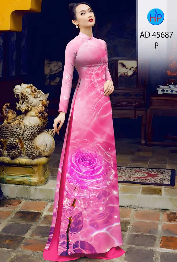 Vải Áo Dài Hoa Hồng Mới Ra AD 45687 11 1762564449 697 Vai Ao Dai Hoa Hong Moi Ra AD 45687