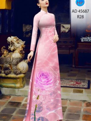 Vải Áo Dài Hoa Hồng Mới Ra AD 45687 35 1762564450 205 Vai Ao Dai Hoa Hong Moi Ra AD 45687
