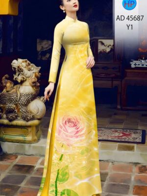 Vải Áo Dài Hoa Hồng Mới Ra AD 45687 31 1762564450 345 Vai Ao Dai Hoa Hong Moi Ra AD 45687