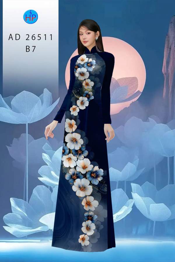 Vải Áo Dài Hoa In 3D Độc Đáo AD 26511 3 1762737708 724 Vai Ao Dai Hoa In 3D Doc Dao AD 26511