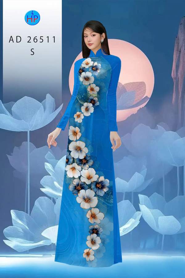Vải Áo Dài Hoa In 3D Độc Đáo AD 26511 6 1762737708 915 Vai Ao Dai Hoa In 3D Doc Dao AD 26511