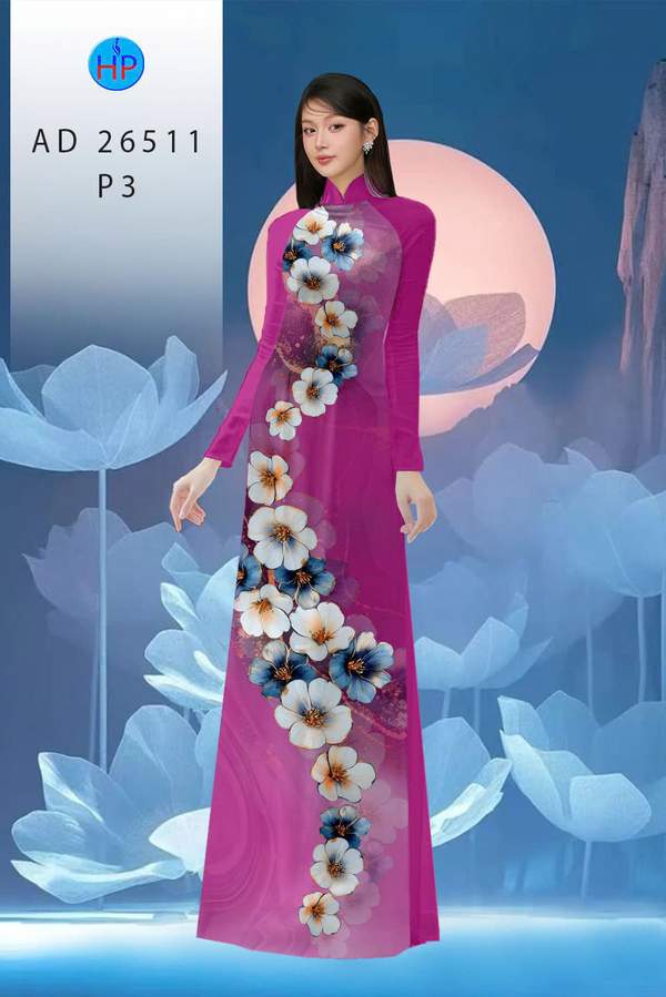Vải Áo Dài Hoa In 3D Độc Đáo AD 26511 15 1762737709 17 Vai Ao Dai Hoa In 3D Doc Dao AD 26511