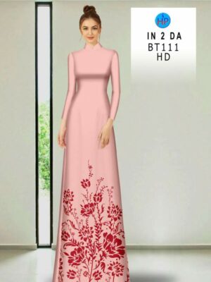 1762739338 58 Vai Ao Dai Hoa In 3D Vua Ra AD BT111