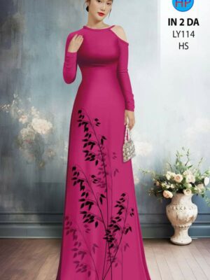1762909615 0 Vai Ao Dai Hoa In 3D Moi Ra AD LY114