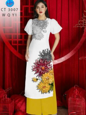 1762910834 928 Vai Ao Dai Hoa In 3D Sang Trong AD CT3007