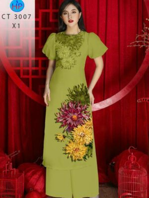 1762910835 92 Vai Ao Dai Hoa In 3D Sang Trong AD CT3007