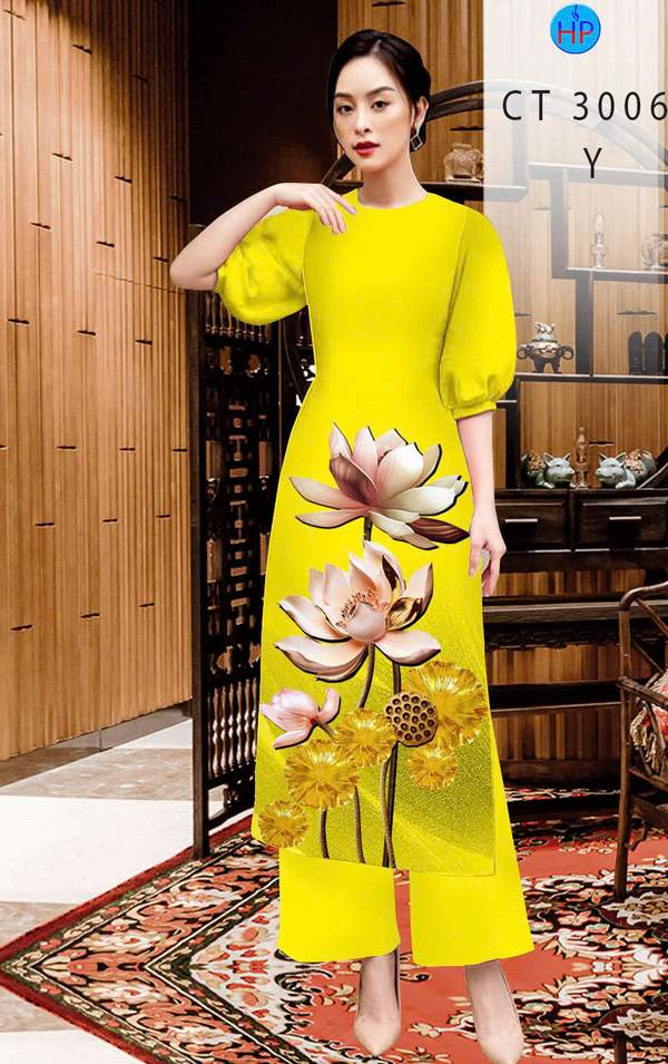 Vải Áo Dài Hoa In 3D Thu Hút AD CT3006 7 1763173125 875 Vai Ao Dai Hoa In 3D Thu Hut AD CT3006