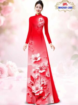 1763517337 851 Vai Ao Dai Hoa In 3D Sang Trong AD MH2501