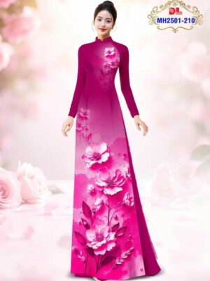 1763517338 115 Vai Ao Dai Hoa In 3D Sang Trong AD MH2501